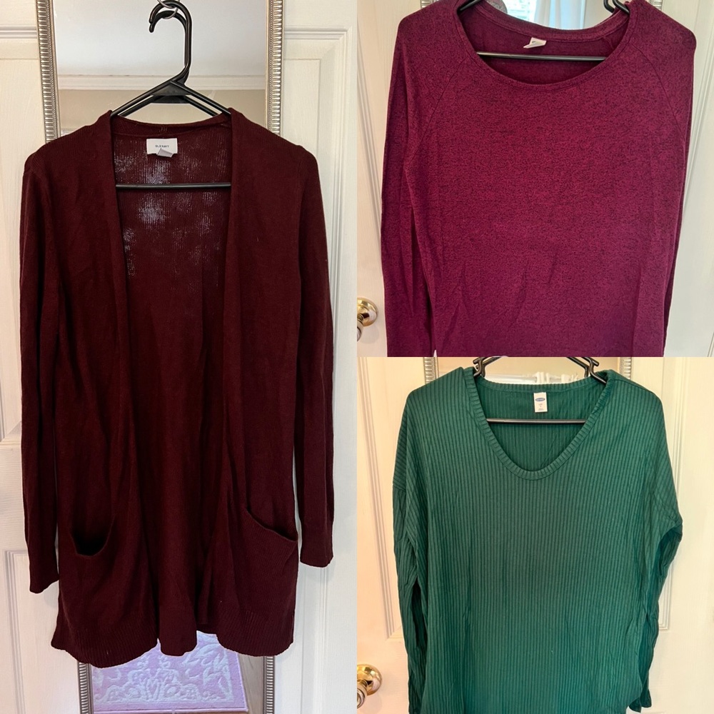 Old Navy Sweaters and Tops Size Small and Extra Small